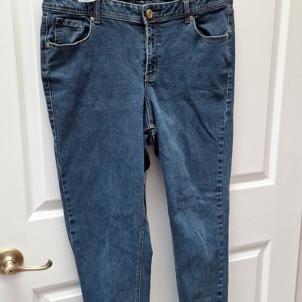 Q women's Lane Bryant stretch skinny genius fit jeans size 16